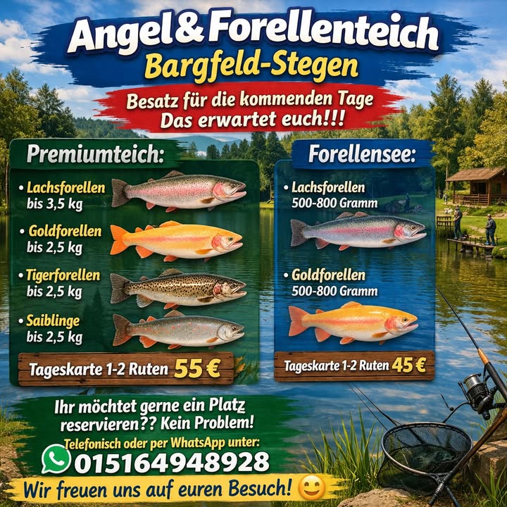 Angel & Forellenteich Bargfeld-Stegen